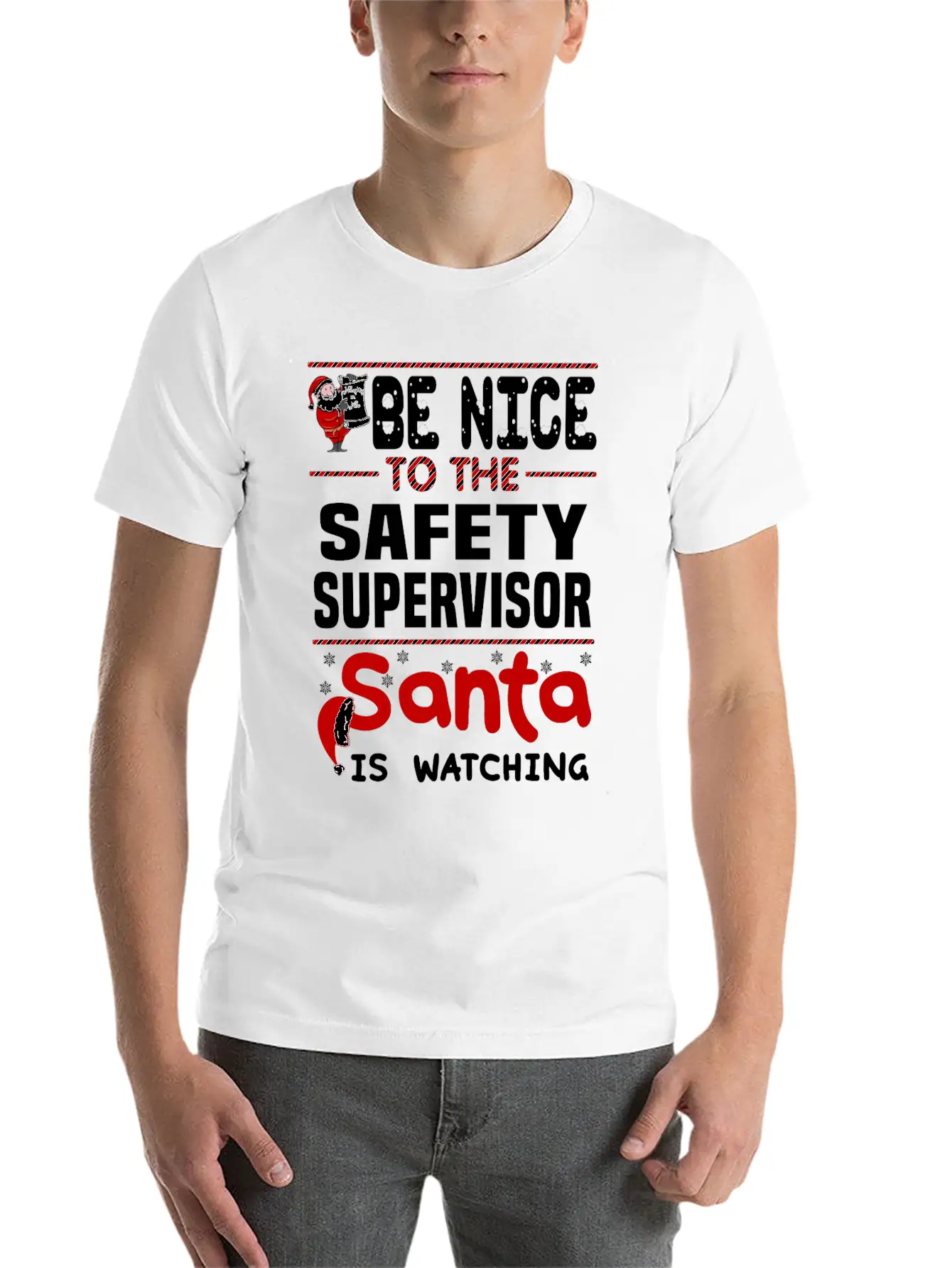 Safety Supervisor Stylish Everyday T-Shirt – Unisex Basic Cotton Tee