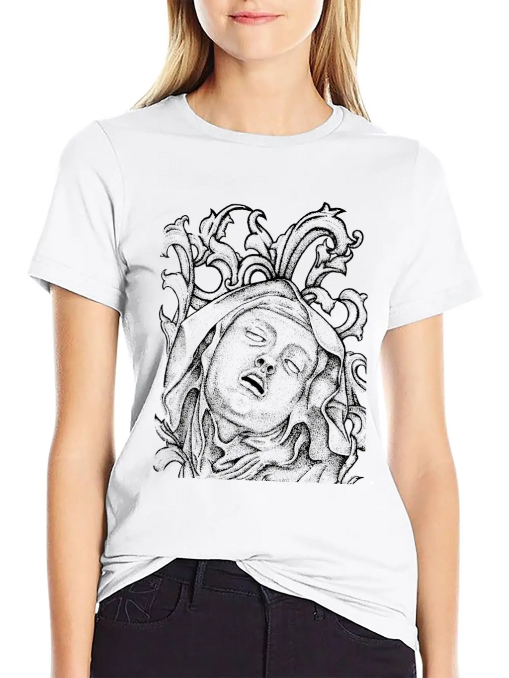 Saint Teresa Unisex Casual T-Shirt – Clean Design For Daily Comfort
