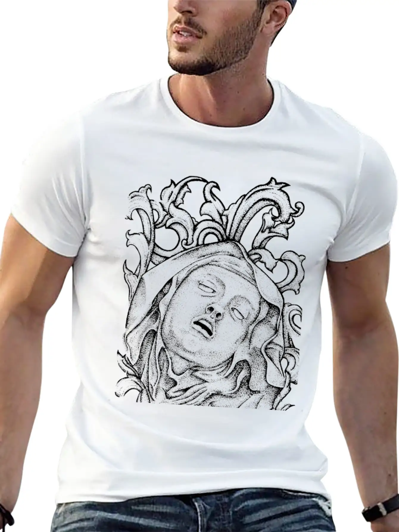 Saint Teresa Unisex Casual T-Shirt – Clean Design For Daily Comfort