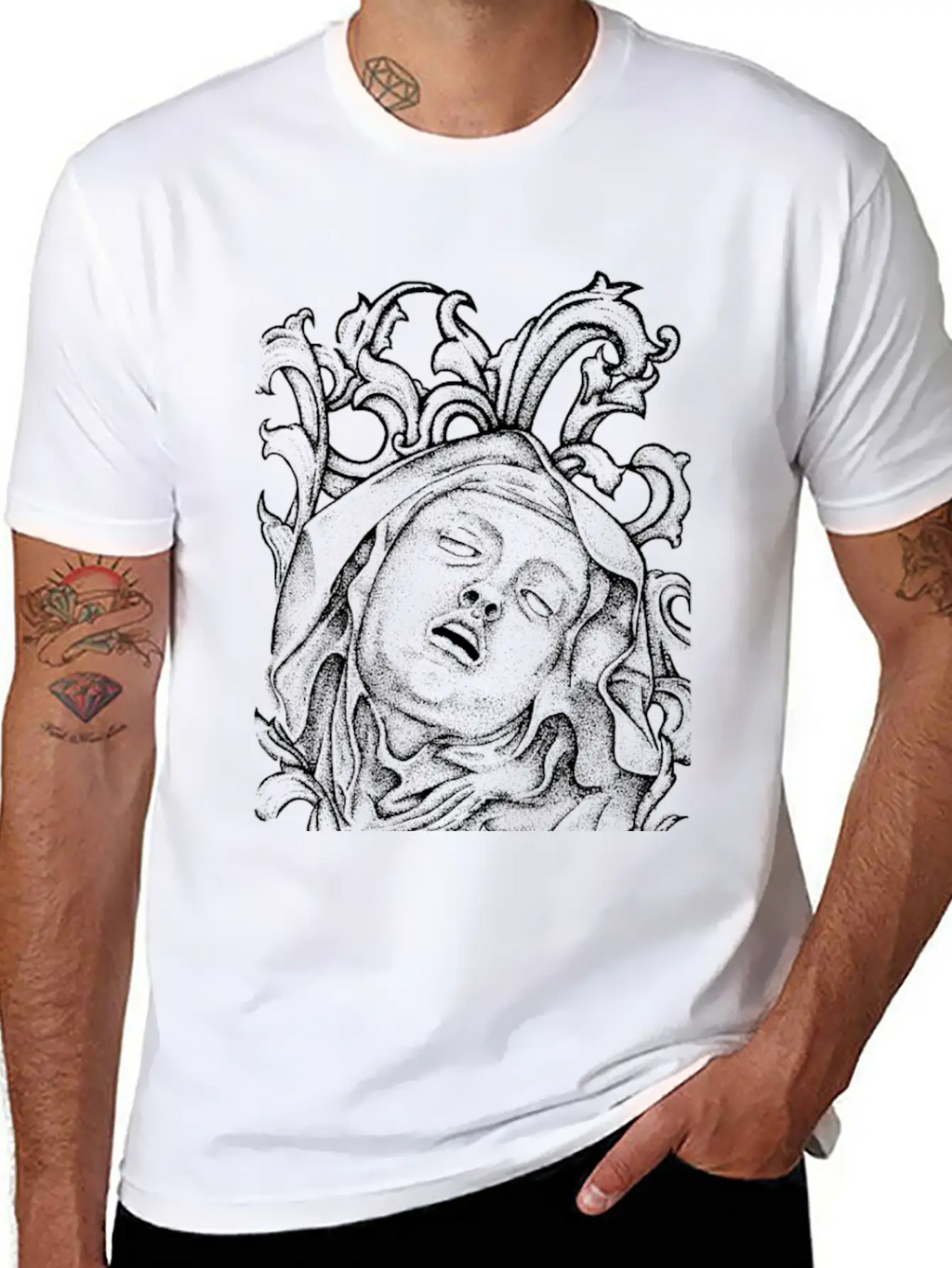 Saint Teresa Unisex Casual T-Shirt – Clean Design For Daily Comfort
