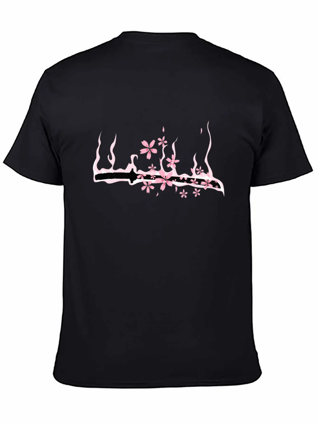 Sakura Katana Cherry Blossom Festival Tree Japan Casual Graphic T-Shirt – Simple And Comfortable Daily Wear