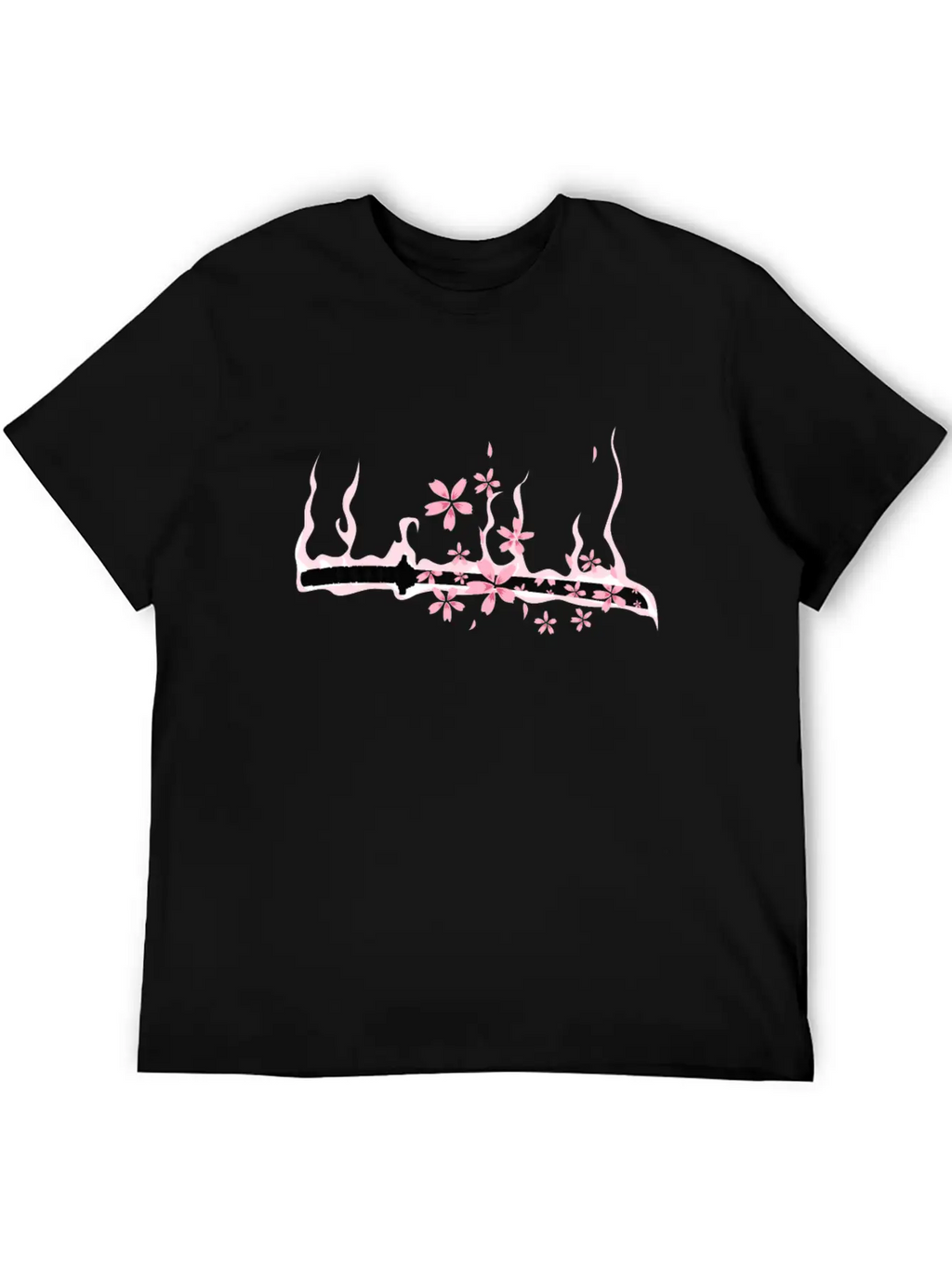 Sakura Katana Cherry Blossom Festival Tree Japan Casual Graphic T-Shirt – Simple And Comfortable Daily Wear