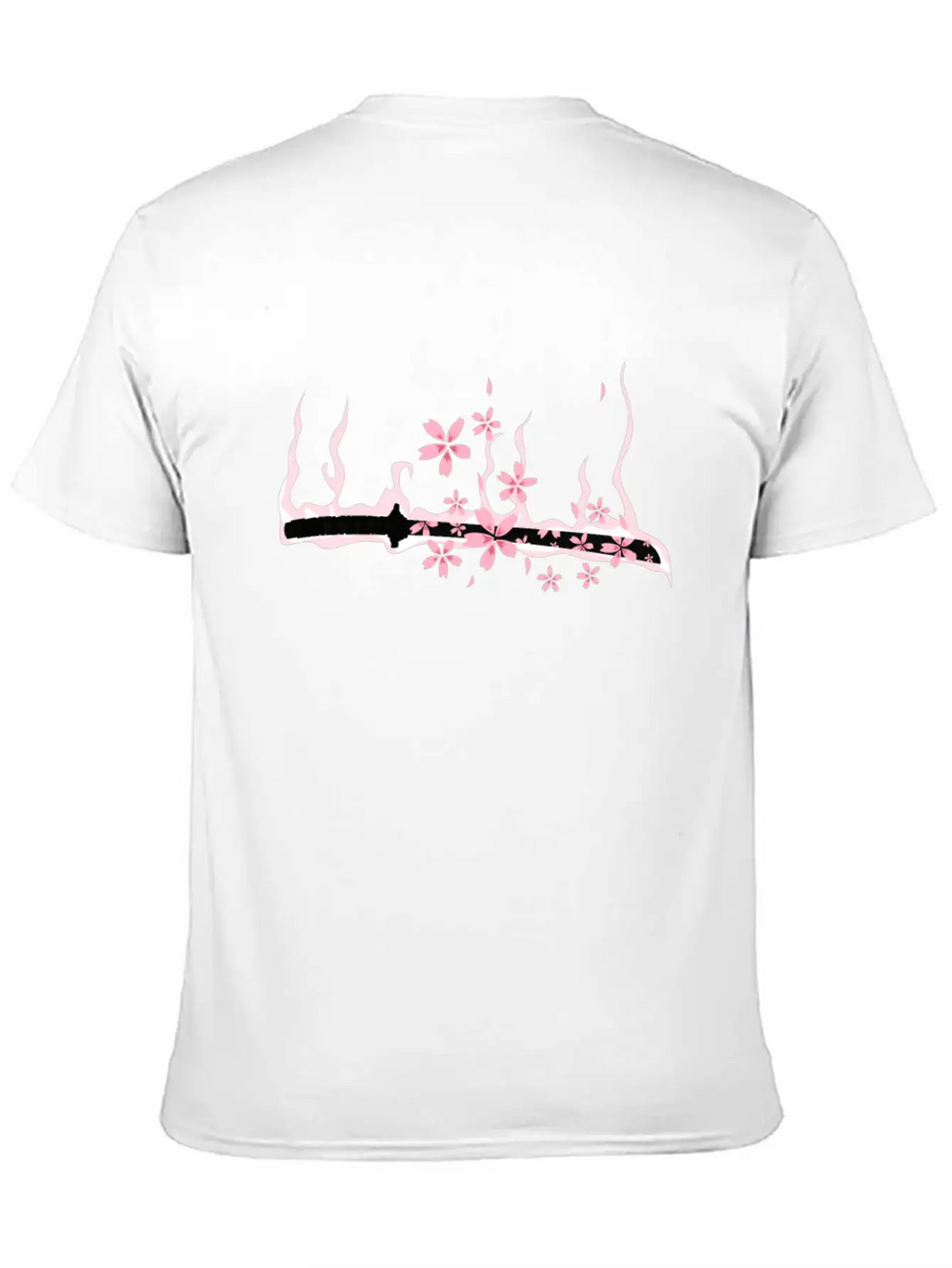 Sakura Katana Cherry Blossom Festival Tree Japan Casual Graphic T-Shirt – Simple And Comfortable Daily Wear