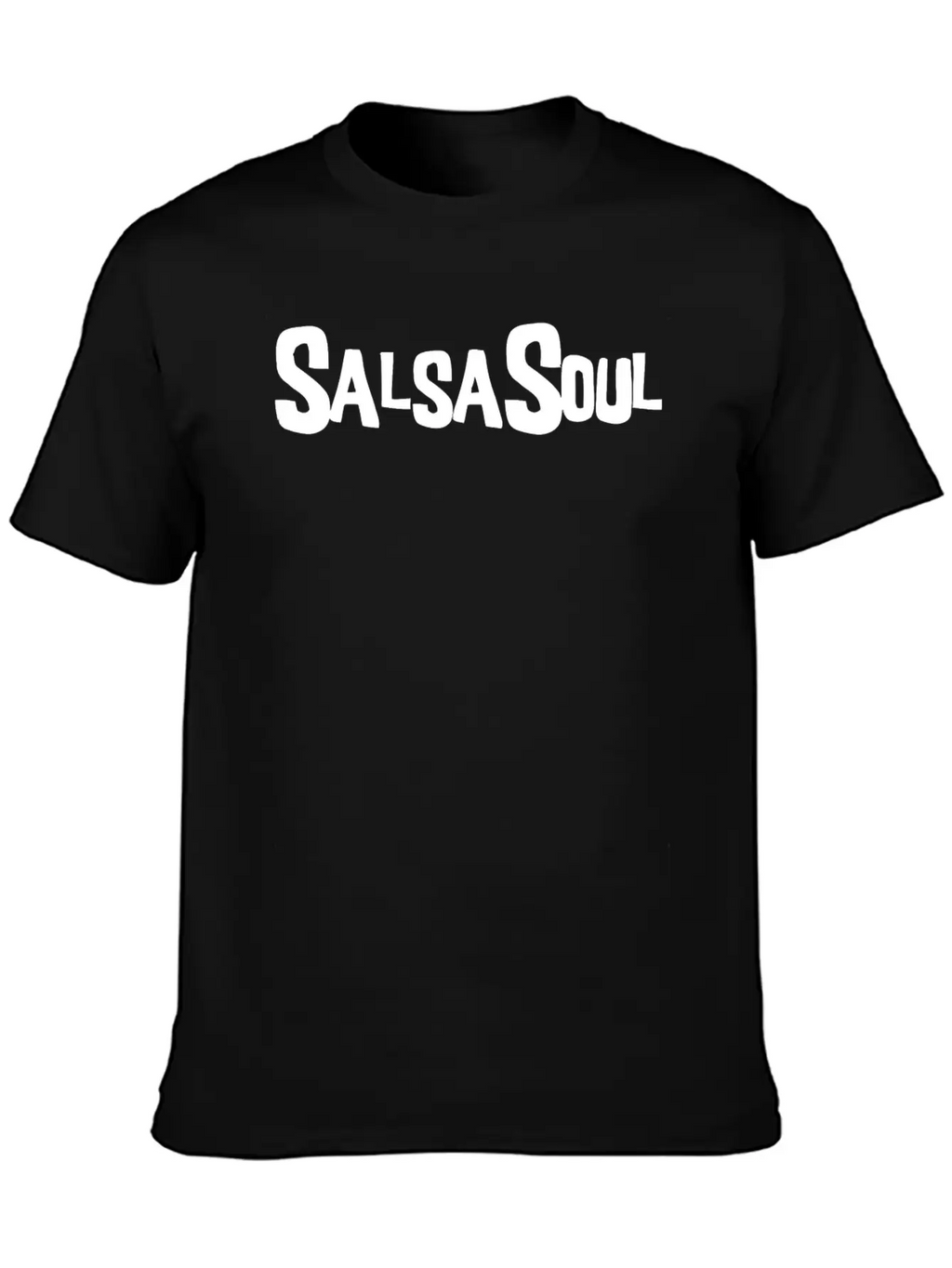 Salsa Soul Unisex Short Sleeve Soft Cotton T-Shirt – Casual Everyday Wear