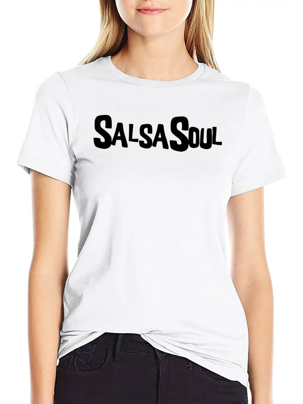 Salsa Soul Unisex Short Sleeve Soft Cotton T-Shirt – Casual Everyday Wear