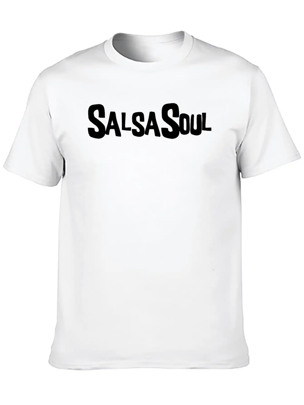 Salsa Soul Unisex Short Sleeve Soft Cotton T-Shirt – Casual Everyday Wear