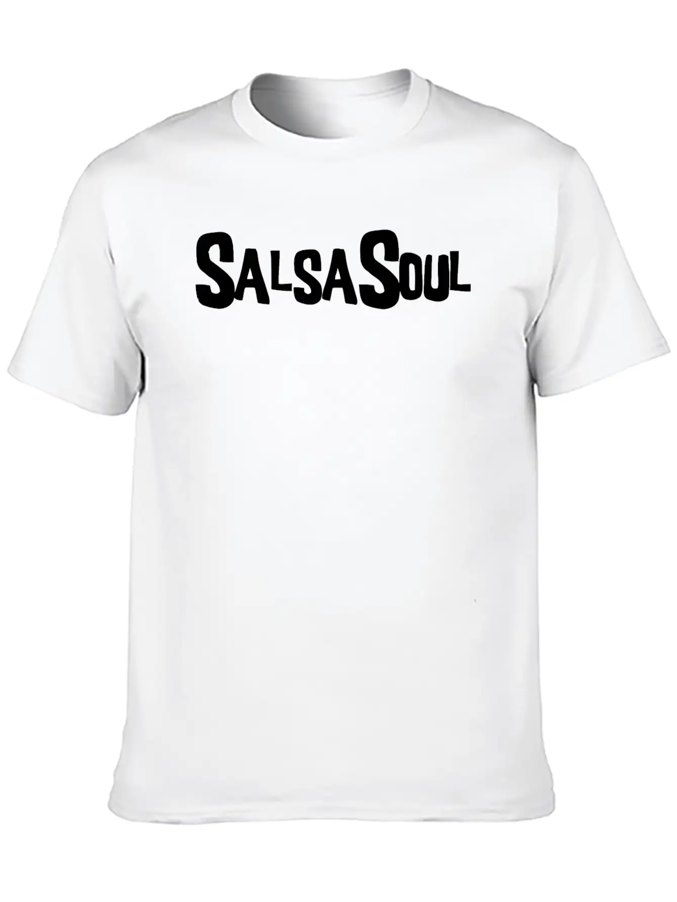 Salsa Soul Unisex Short Sleeve Soft Cotton T-Shirt – Casual Everyday Wear