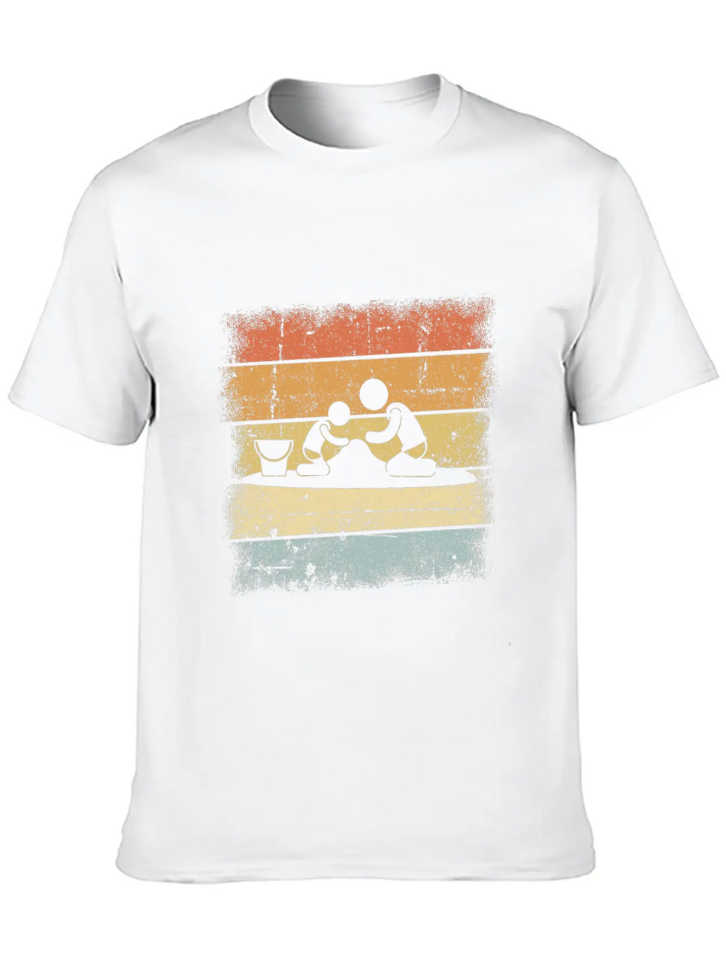 Sand Castle Unisex Casual T-Shirt – Clean Design For Daily Comfort