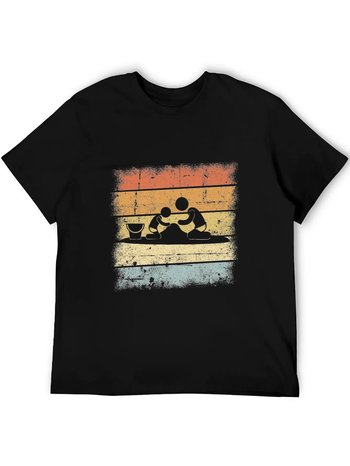 Sand Castle Unisex Casual T-Shirt – Clean Design For Daily Comfort
