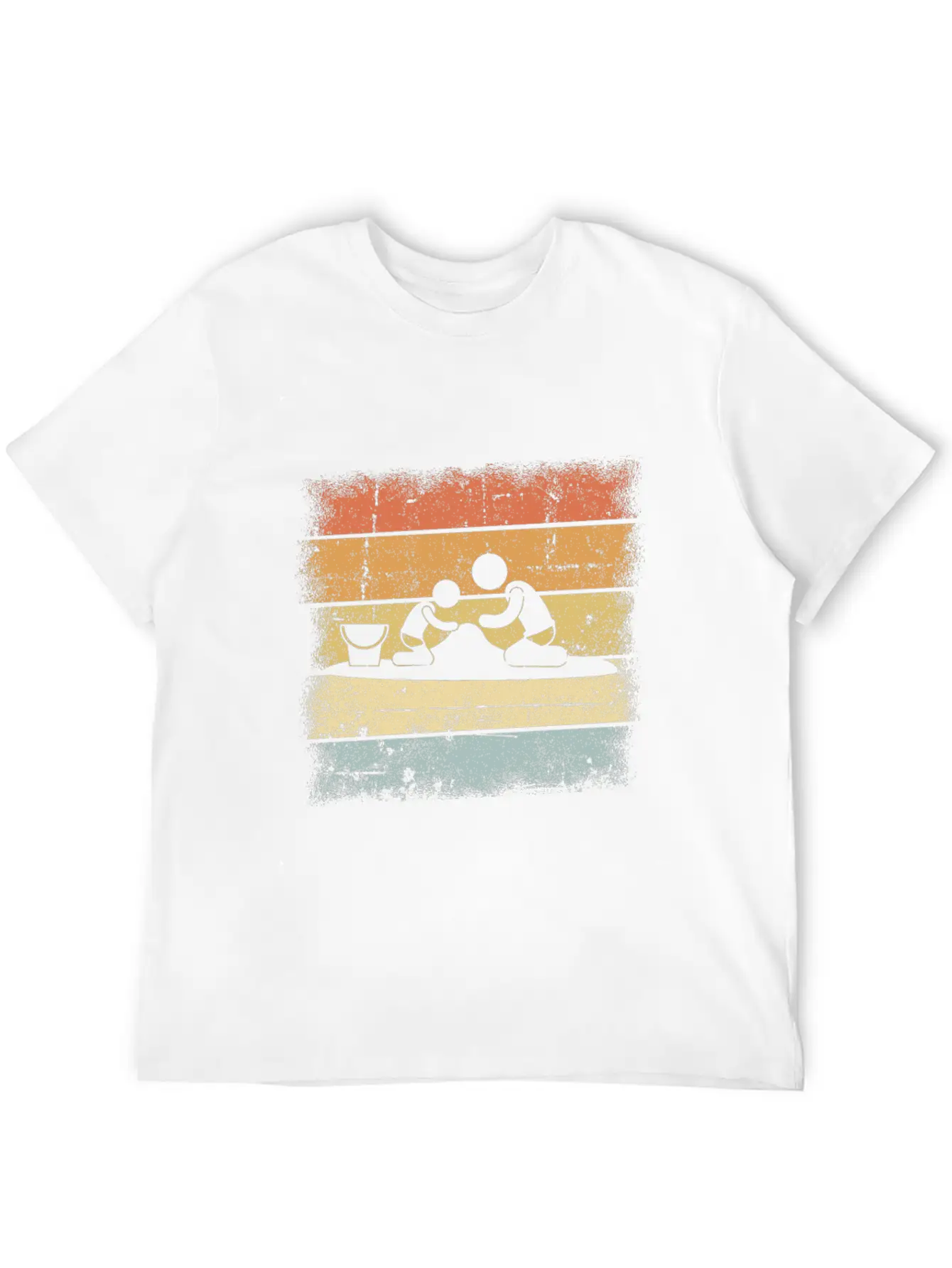 Sand Castle Unisex Casual T-Shirt – Clean Design For Daily Comfort