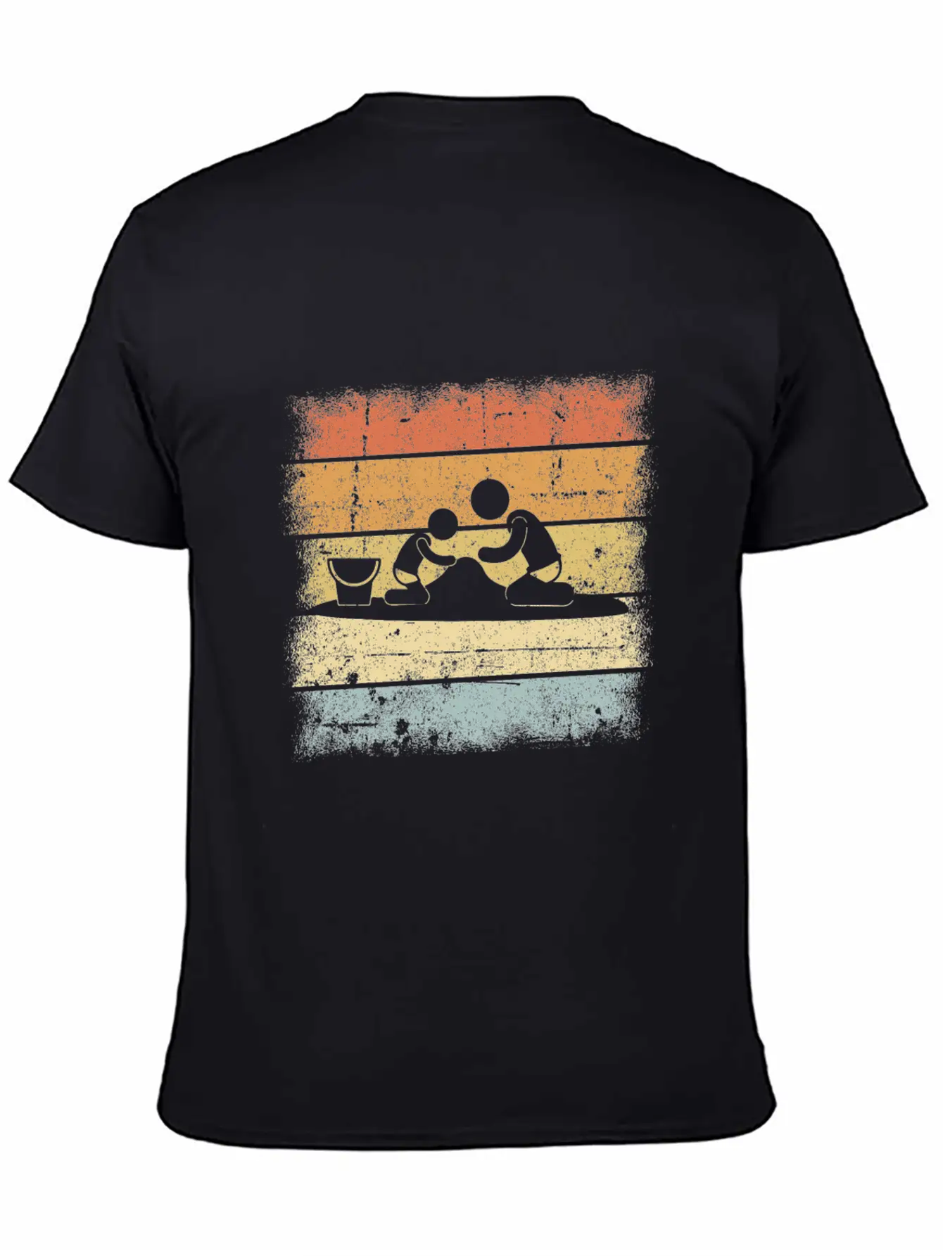 Sand Castle Unisex Casual T-Shirt – Clean Design For Daily Comfort