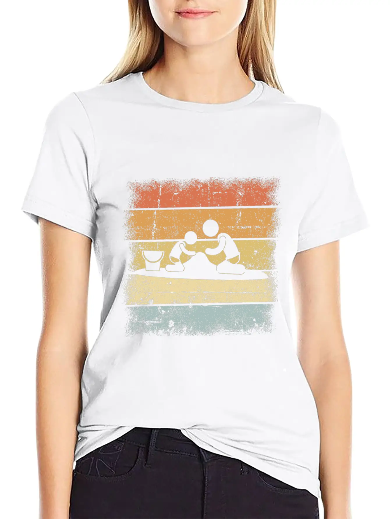 Sand Castle Unisex Casual T-Shirt – Clean Design For Daily Comfort