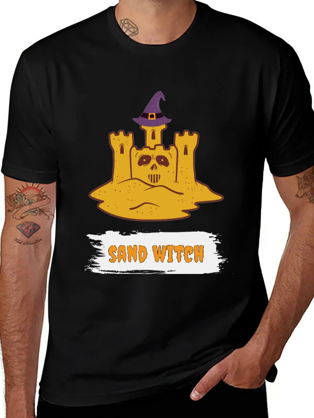 Sand Witch Unisex Casual T-Shirt – Clean Design For Daily Comfort
