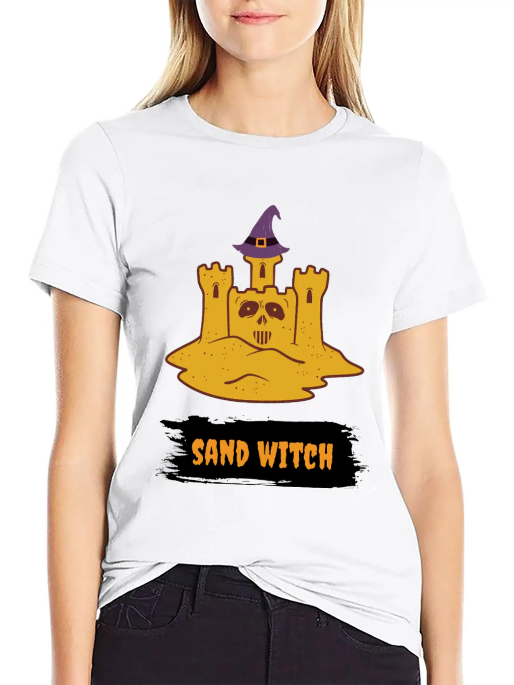 Sand Witch Unisex Casual T-Shirt – Clean Design For Daily Comfort
