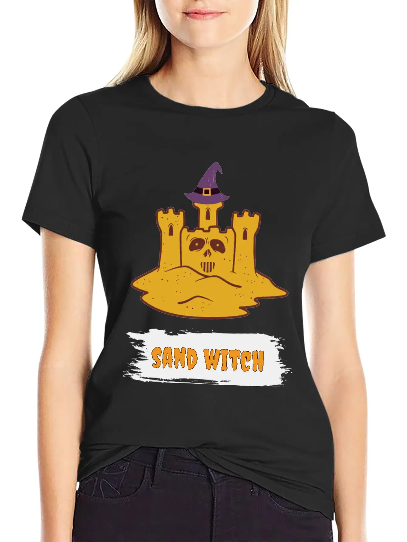 Sand Witch Unisex Casual T-Shirt – Clean Design For Daily Comfort