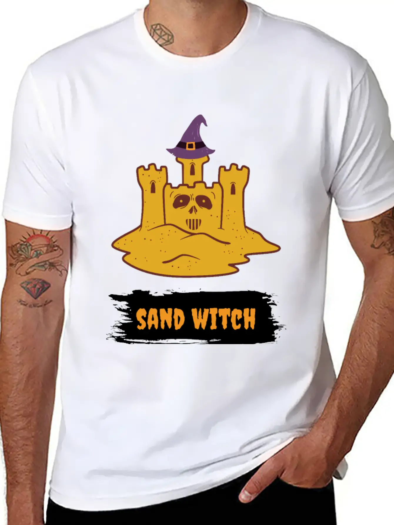Sand Witch Unisex Casual T-Shirt – Clean Design For Daily Comfort