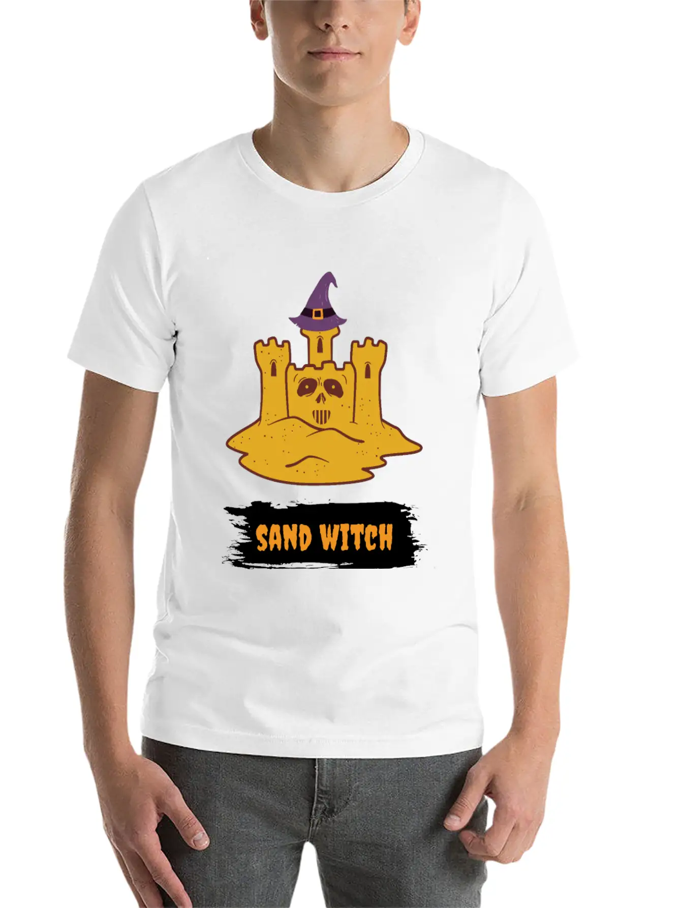 Sand Witch Unisex Casual T-Shirt – Clean Design For Daily Comfort
