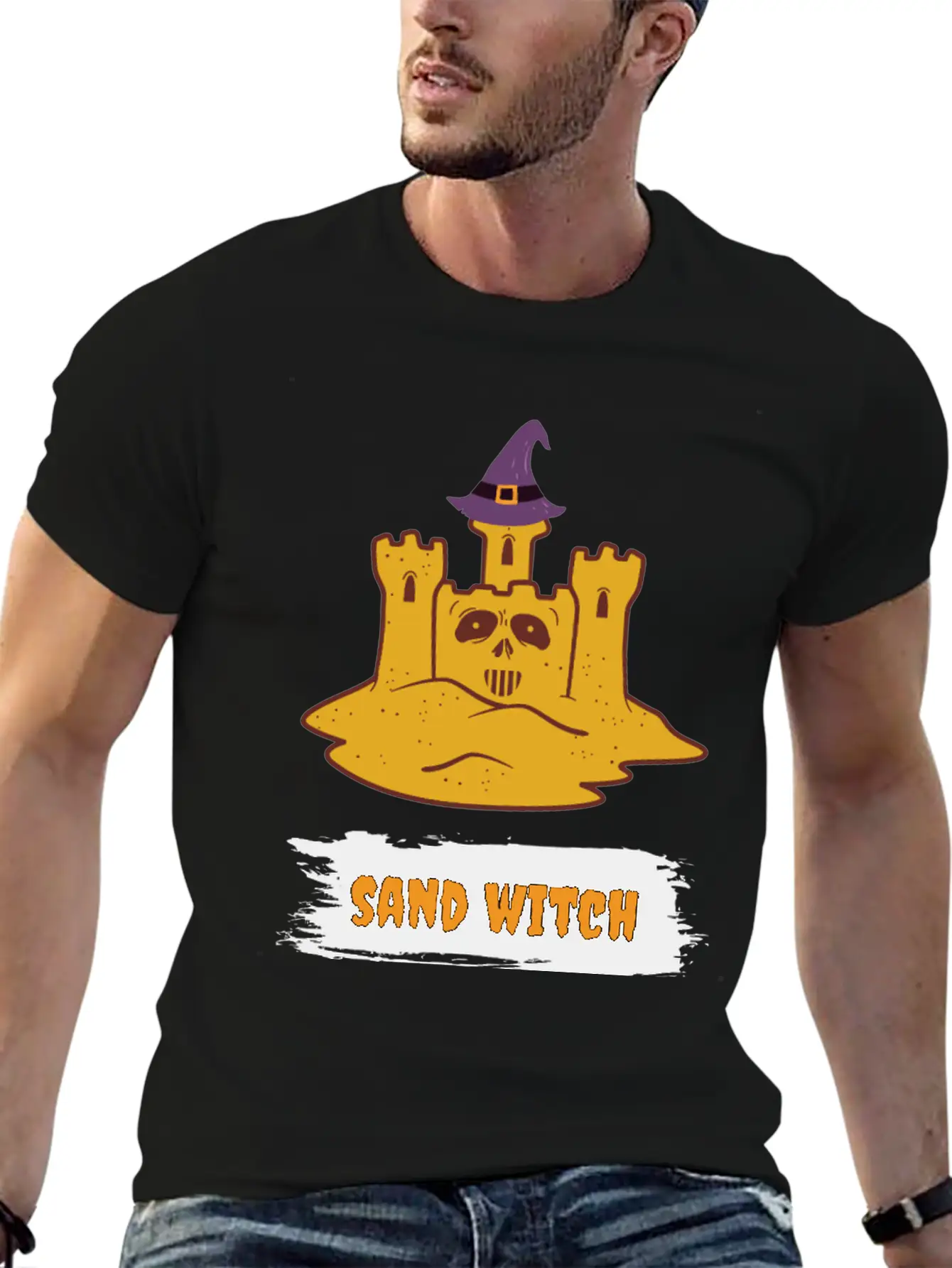 Sand Witch Unisex Casual T-Shirt – Clean Design For Daily Comfort