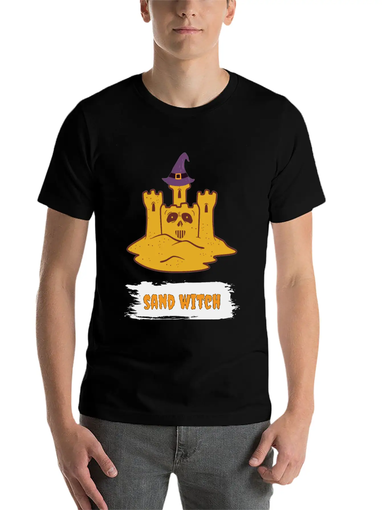 Sand Witch Unisex Casual T-Shirt – Clean Design For Daily Comfort