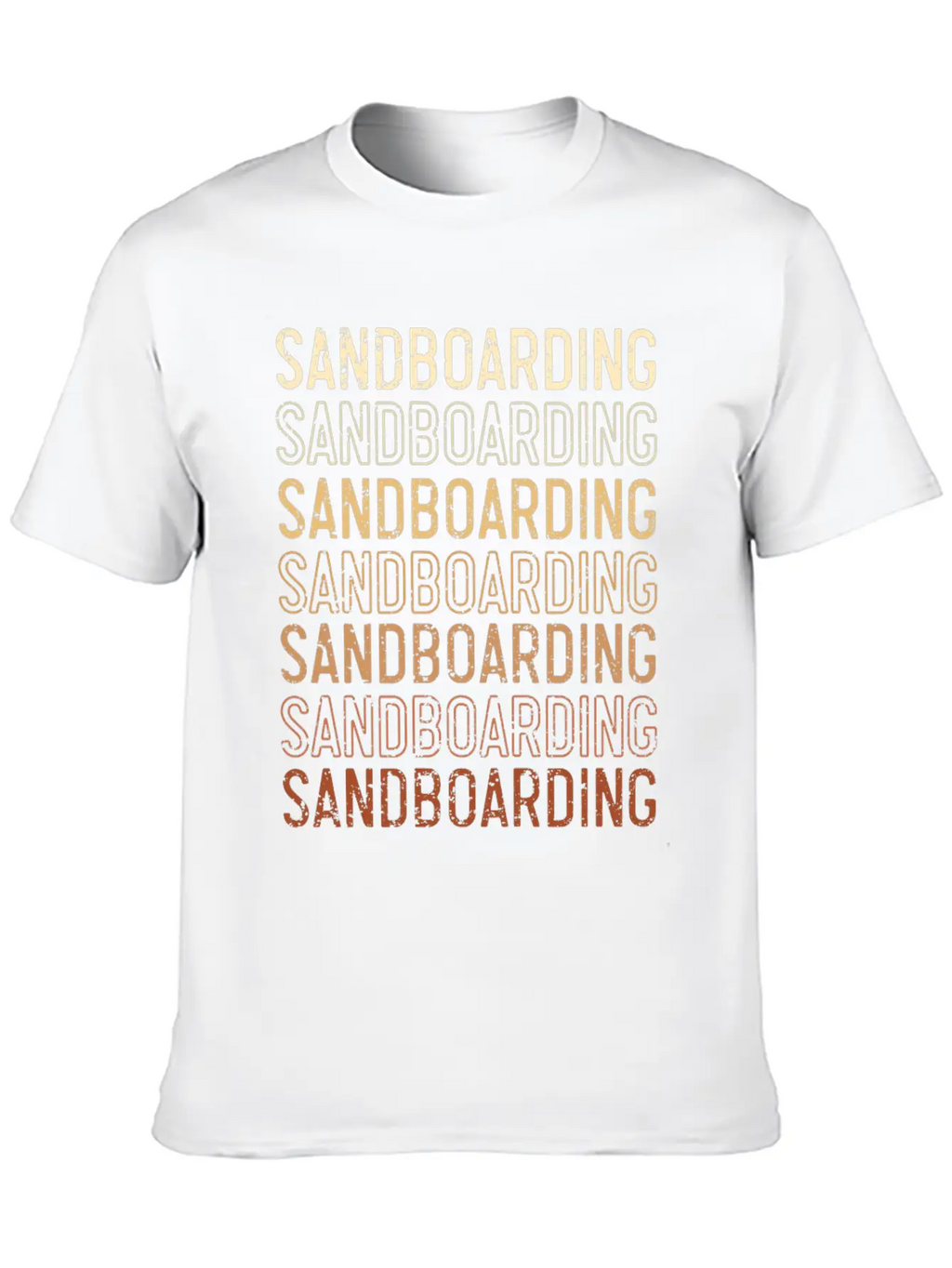 Sandboard Love Boardsport Sand Dune Sandboarding Essential Cotton Tee For Daily Outfits – Unisex Style