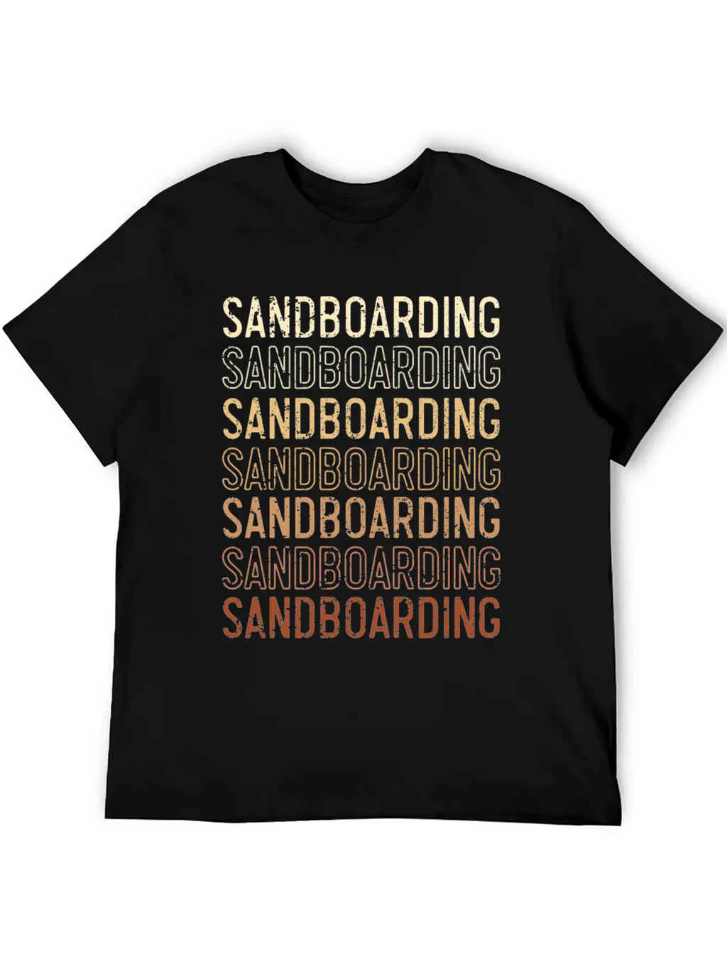 Sandboard Love Boardsport Sand Dune Sandboarding Essential Cotton Tee For Daily Outfits – Unisex Style