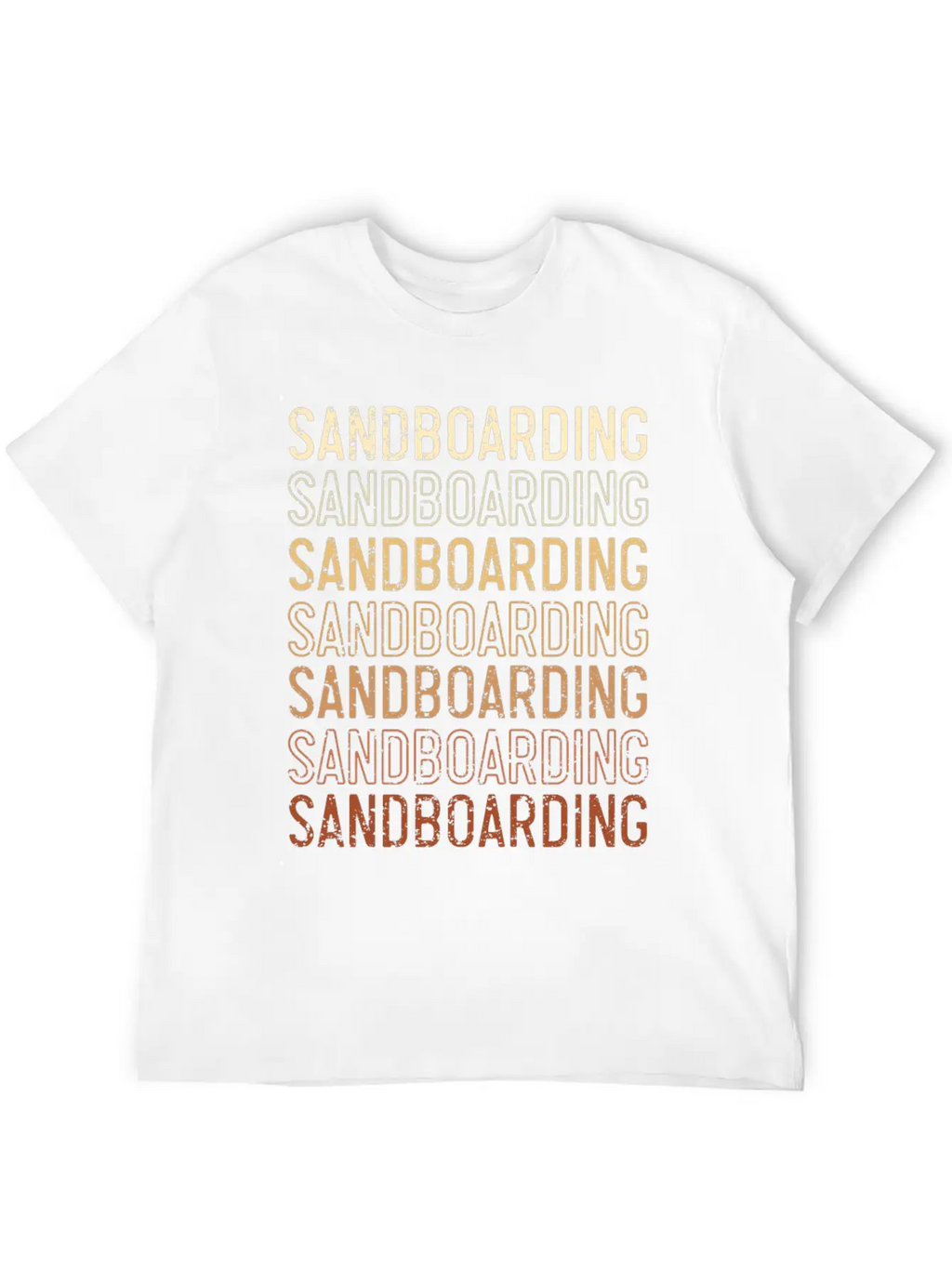 Sandboard Love Boardsport Sand Dune Sandboarding Essential Cotton Tee For Daily Outfits – Unisex Style