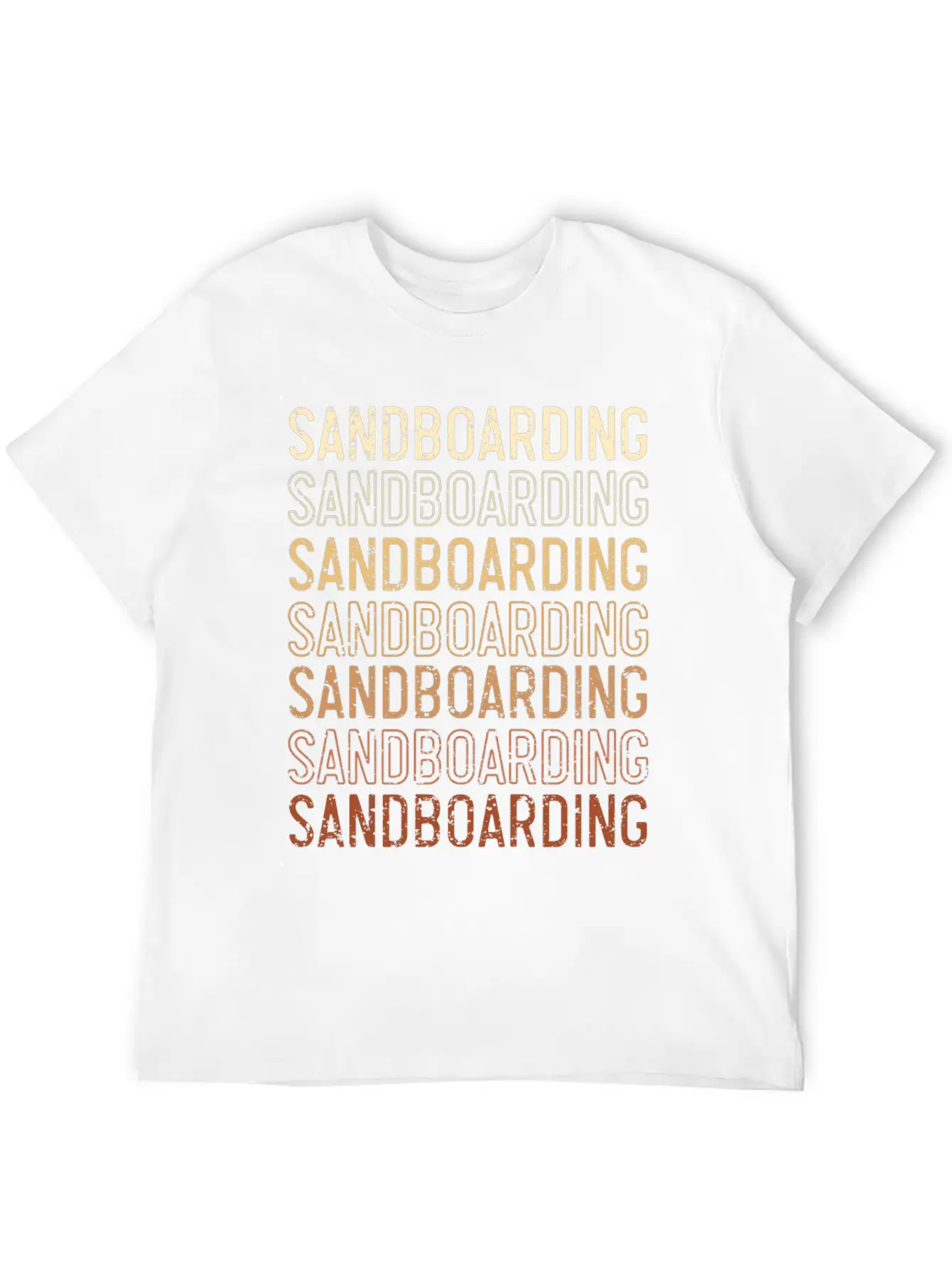 Sandboard Love Boardsport Sand Dune Sandboarding Essential Cotton Tee For Daily Outfits – Unisex Style