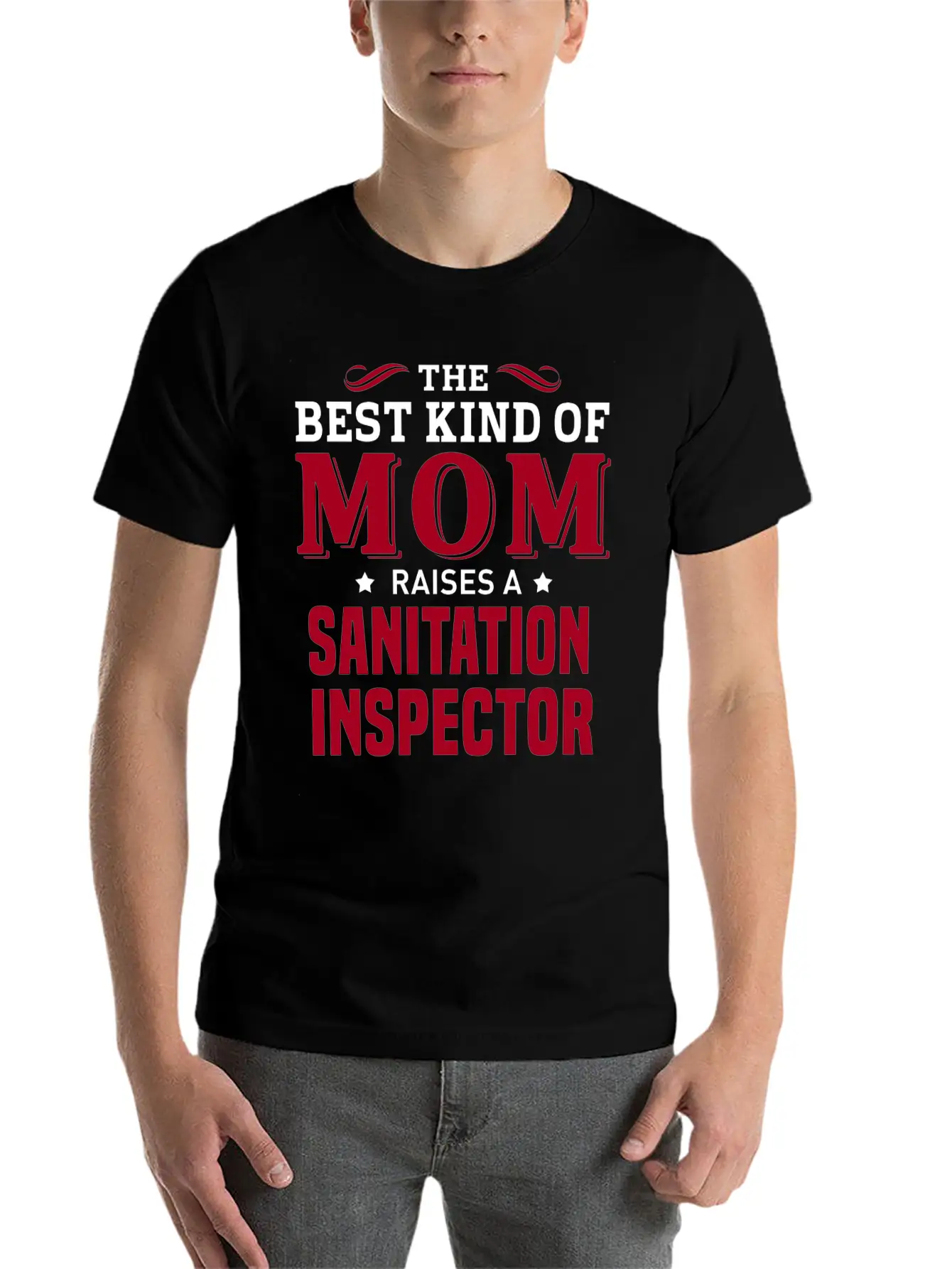 Sanitation Inspector Unisex Short Sleeve Soft Cotton T-Shirt – Casual Everyday Wear