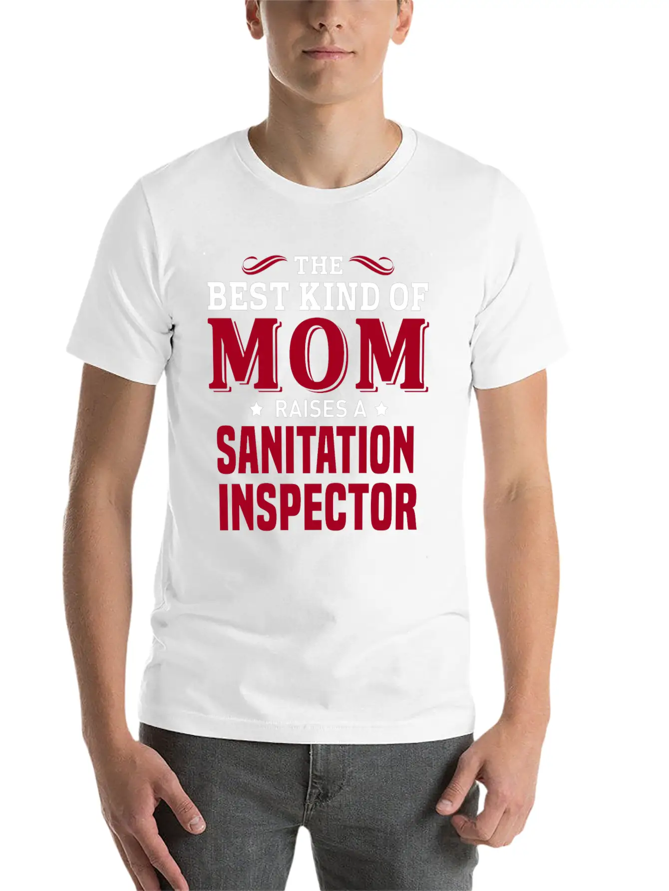 Sanitation Inspector Unisex Short Sleeve Soft Cotton T-Shirt – Casual Everyday Wear