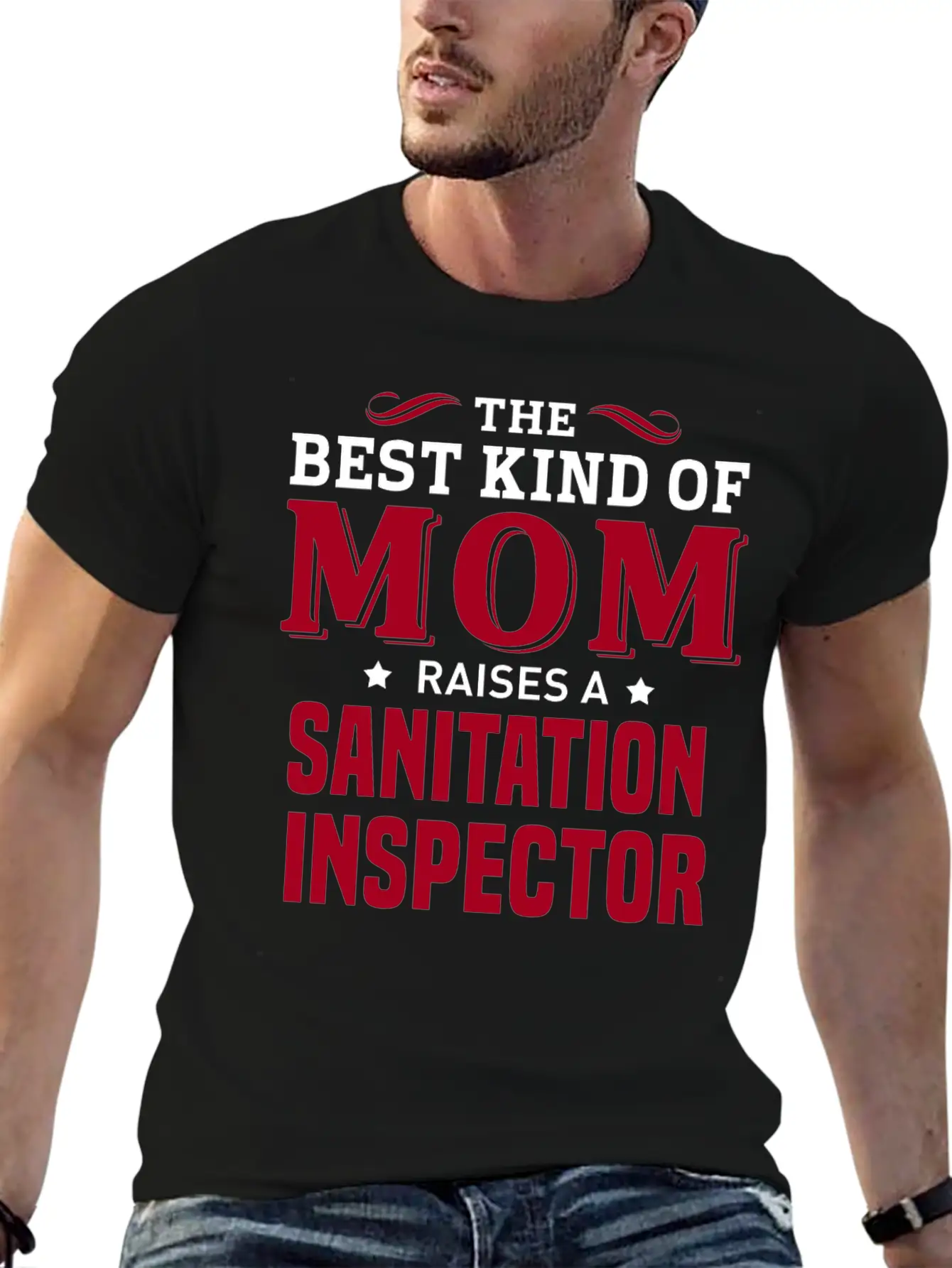 Sanitation Inspector Unisex Short Sleeve Soft Cotton T-Shirt – Casual Everyday Wear