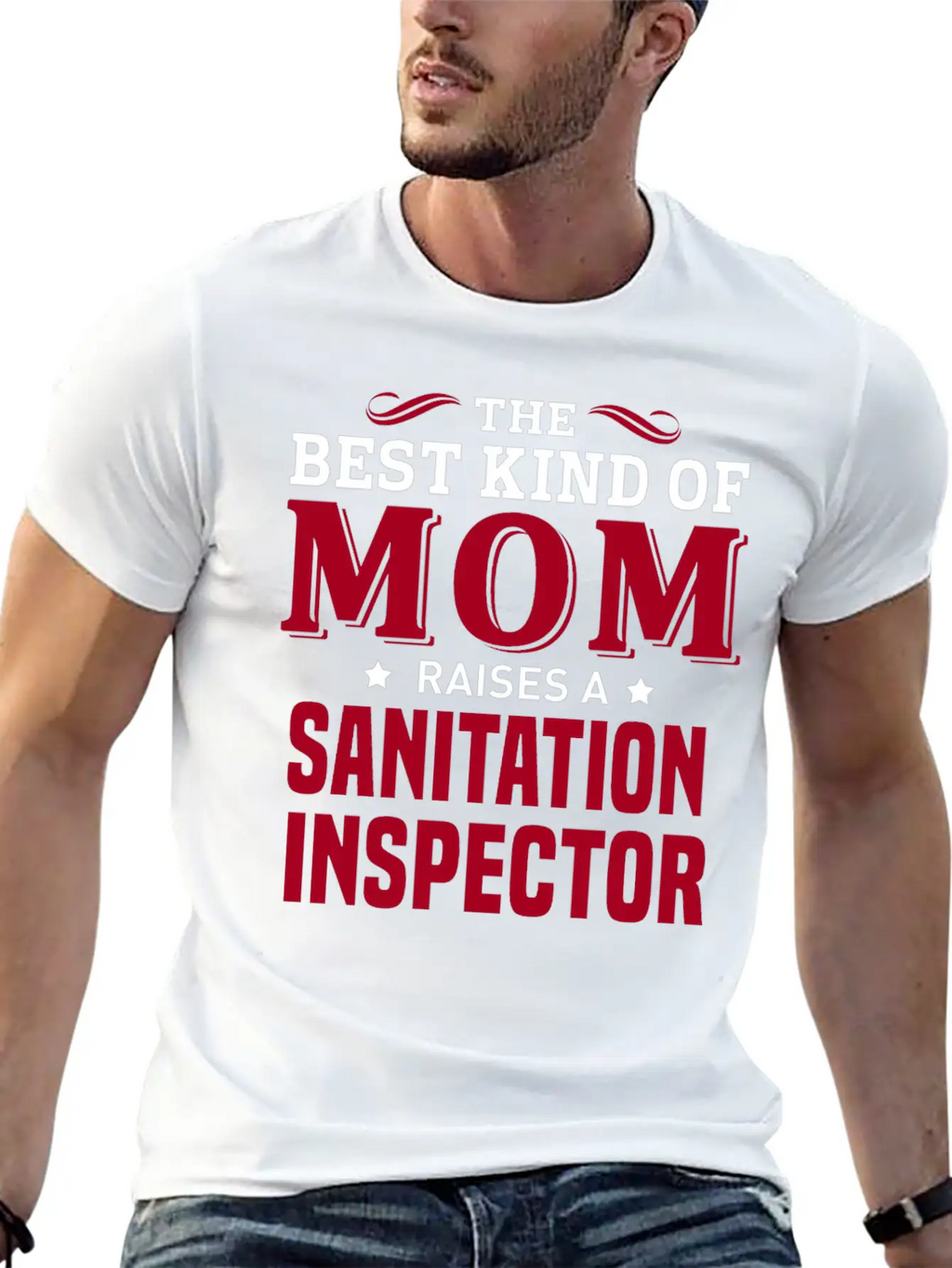 Sanitation Inspector Unisex Short Sleeve Soft Cotton T-Shirt – Casual Everyday Wear