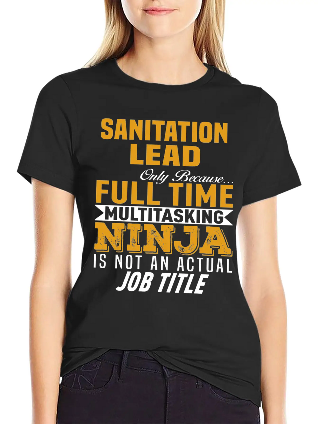 Sanitation Lead Stylish Everyday T-Shirt – Unisex Basic Cotton Tee