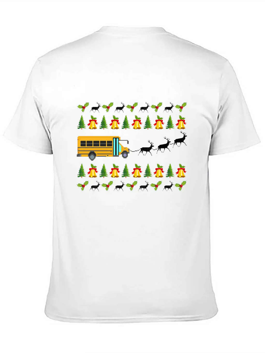 Santa Claus Gift Giving Collection Bus Driver Unisex Casual T-Shirt – Clean Design For Daily Comfort