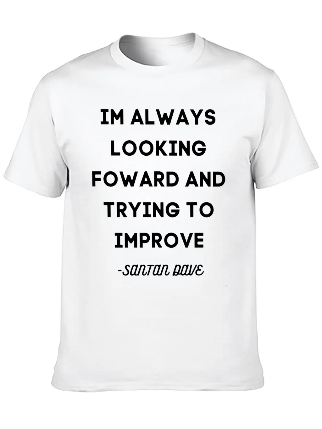 Santan Music Dave Stylish Everyday T-Shirt – Unisex Basic Cotton Tee