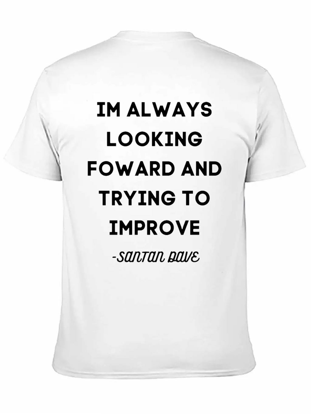 Santan Music Dave Stylish Everyday T-Shirt – Unisex Basic Cotton Tee