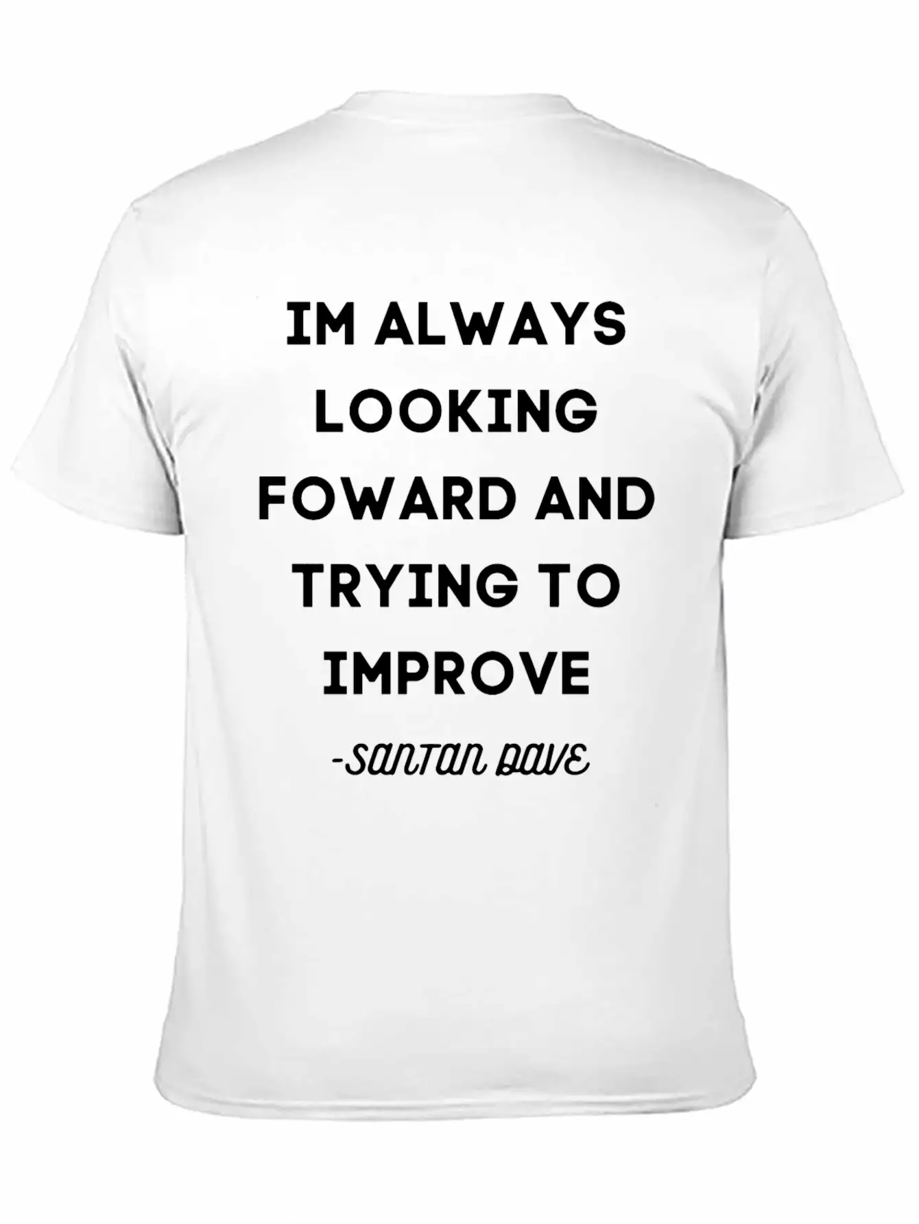 Santan Music Dave Stylish Everyday T-Shirt – Unisex Basic Cotton Tee