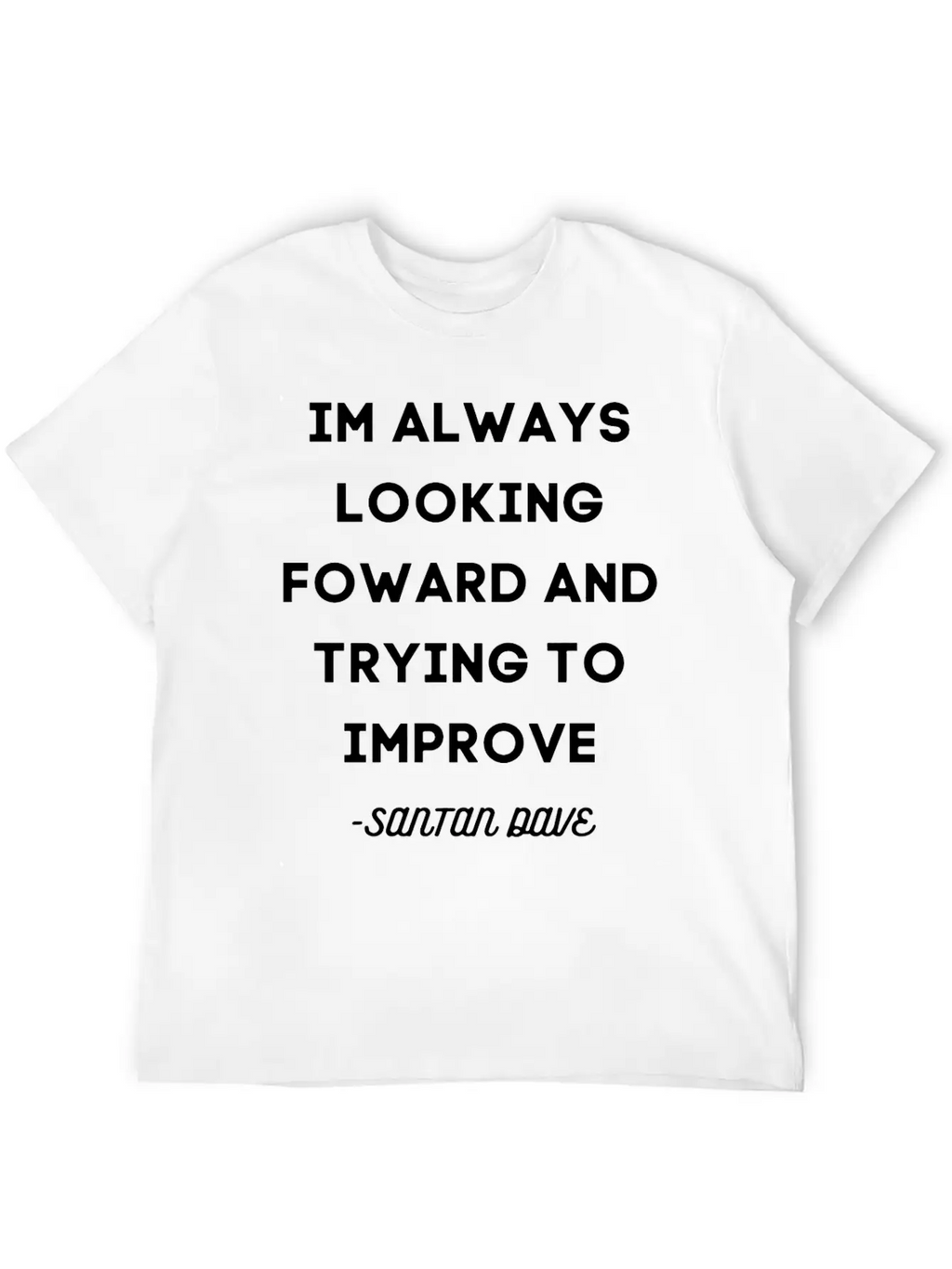 Santan Music Dave Stylish Everyday T-Shirt – Unisex Basic Cotton Tee