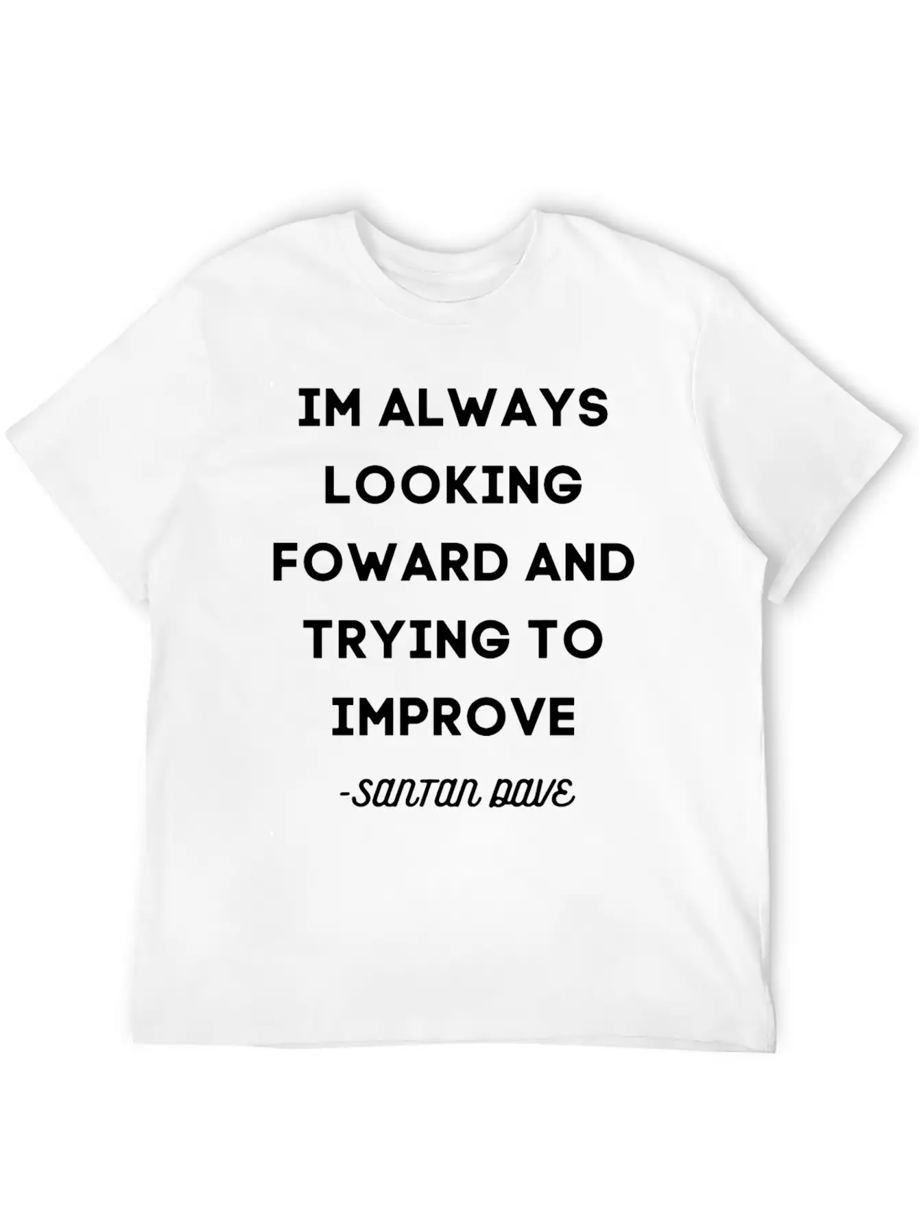 Santan Music Dave Stylish Everyday T-Shirt – Unisex Basic Cotton Tee