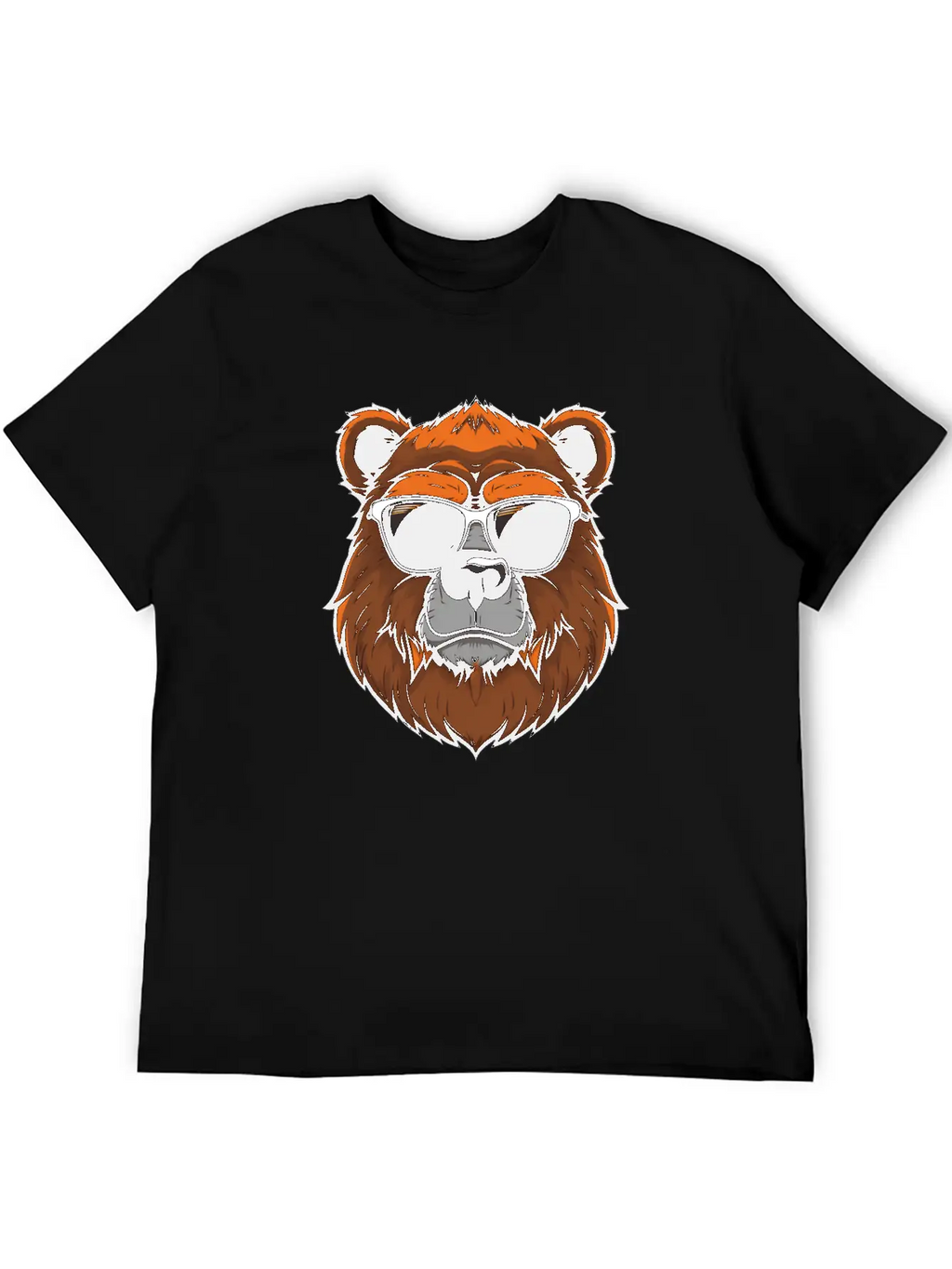 Sarcastic Furry Bear Logo Unisex Casual T-Shirt – Clean Design For Daily Comfort