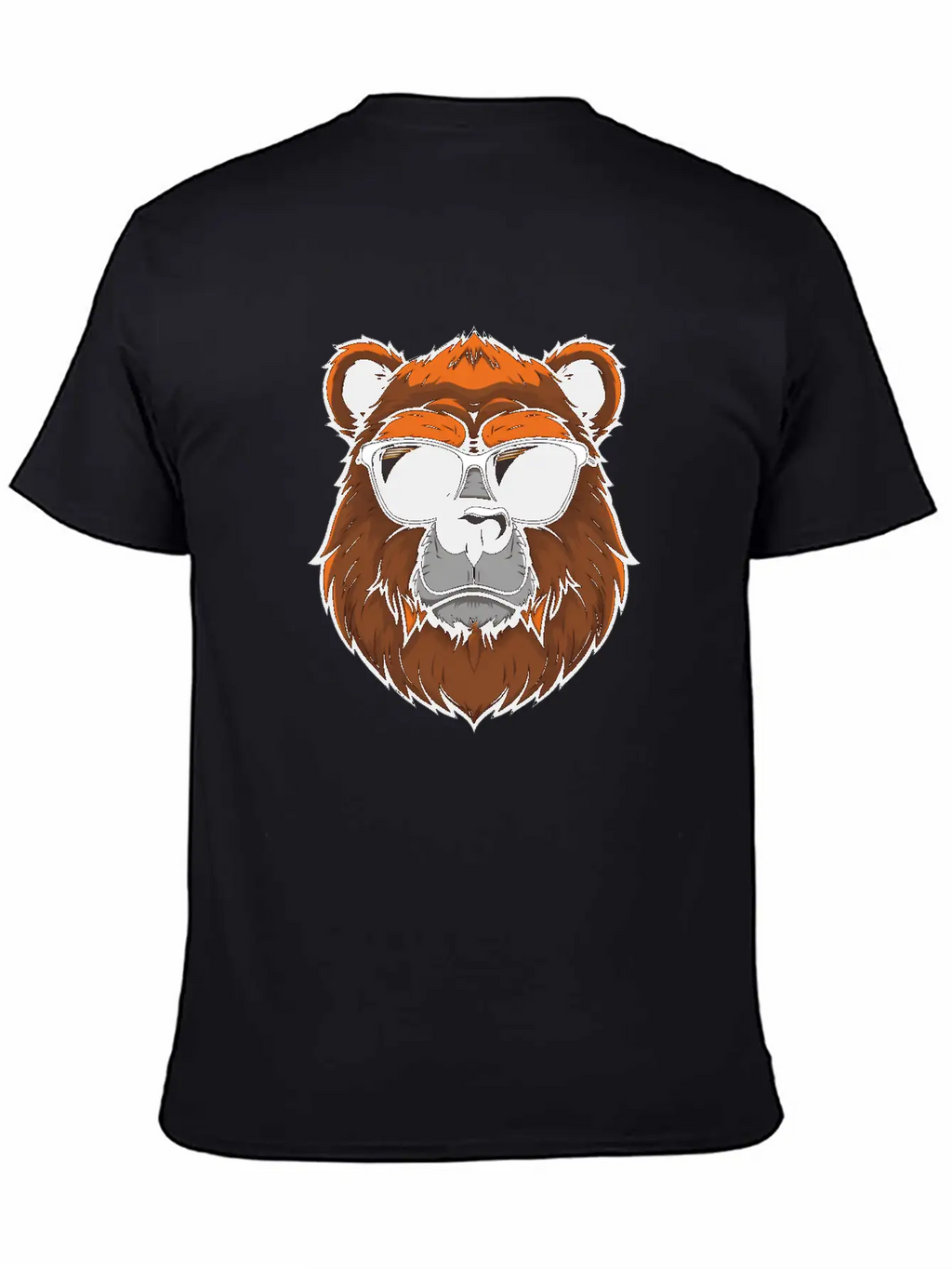 Sarcastic Furry Bear Logo Unisex Casual T-Shirt – Clean Design For Daily Comfort