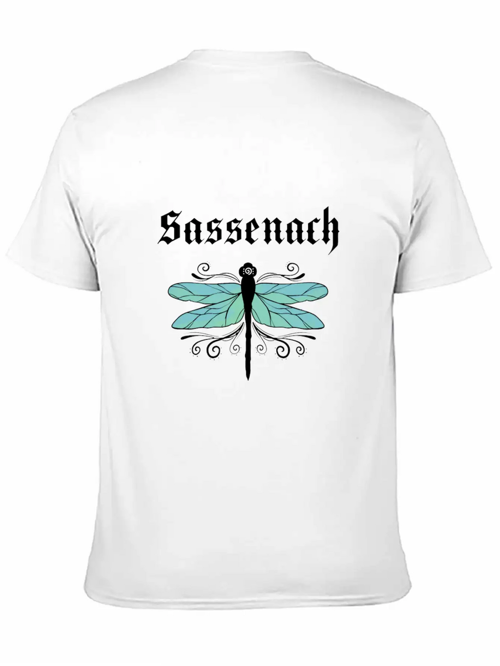Sassenach Dragonfly Outlander Amber Blue Gift Tee Classic Fit Graphic Tee For Daily Comfort – Unisex Cotton Shirt