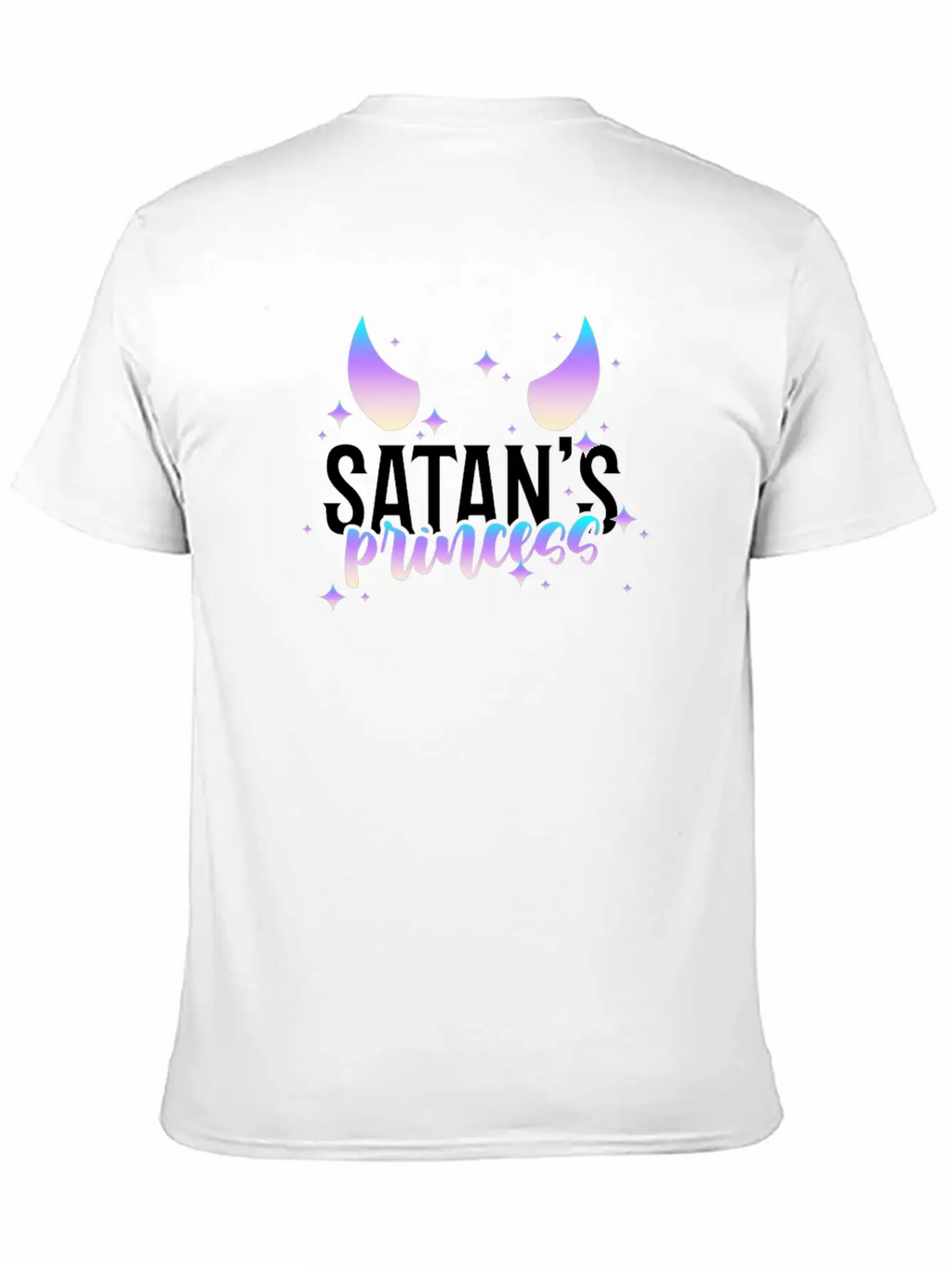 Satan's Princess Pastel Goth Aesthetic Goth Gothic Casual Graphic T-Shirt – Simple And Comfortable Daily Wear