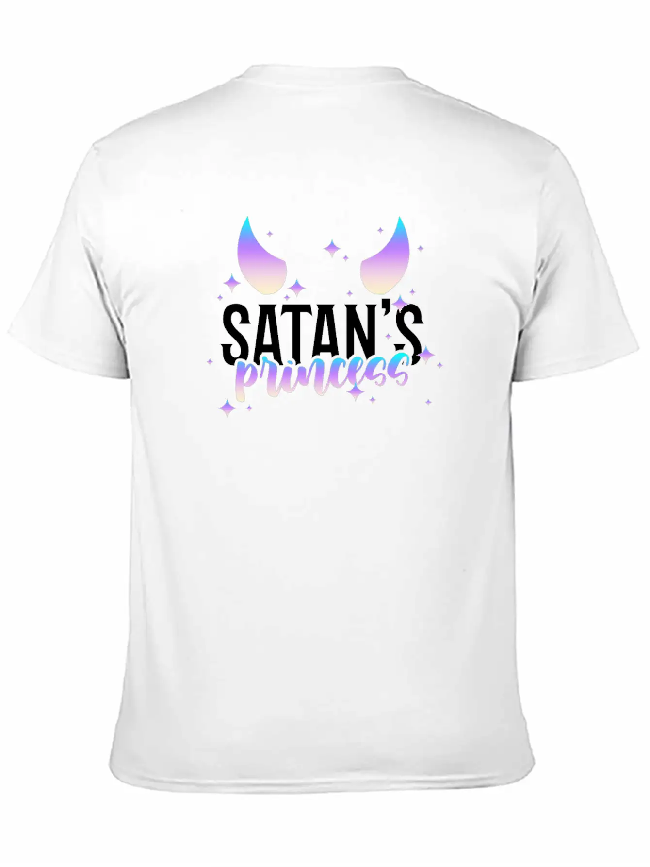 Satan's Princess Pastel Goth Aesthetic Goth Gothic Casual Graphic T-Shirt – Simple And Comfortable Daily Wear