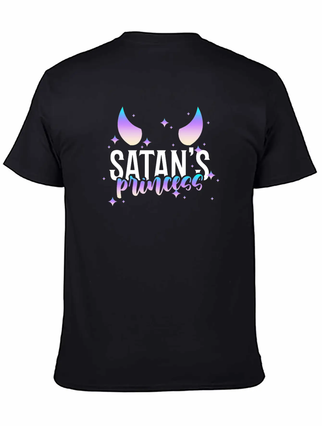 Satan's Princess Pastel Goth Aesthetic Goth Gothic Casual Graphic T-Shirt – Simple And Comfortable Daily Wear
