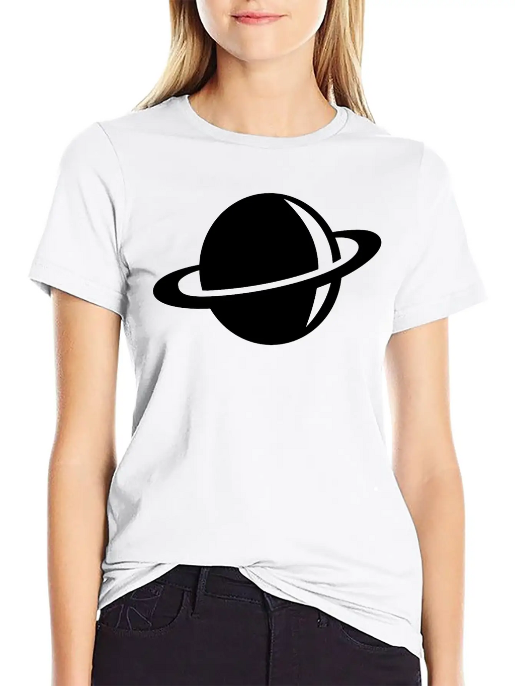 Saturn Unisex Casual T-Shirt – Clean Design For Daily Comfort