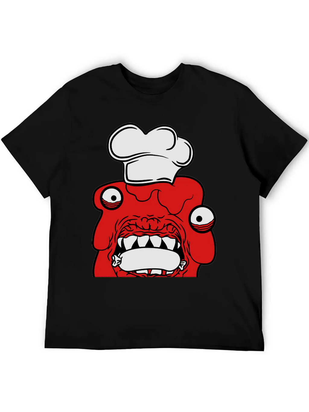 Sausage Cook Eat Chef Apron Hunger Delicious Dange Breathable Soft Cotton T-Shirt – Timeless Casual Look