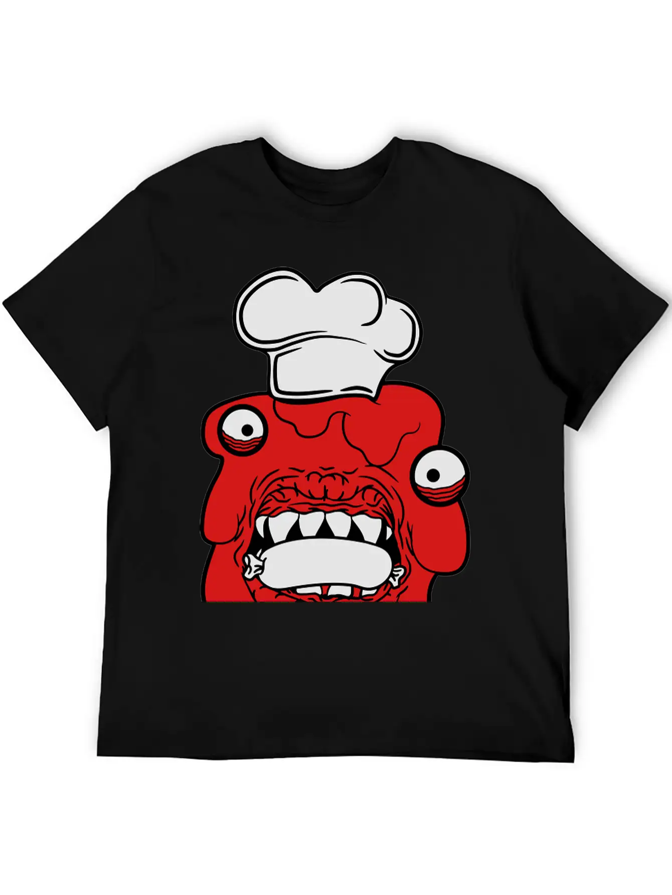 Sausage Cook Eat Chef Apron Hunger Delicious Dange Breathable Soft Cotton T-Shirt – Timeless Casual Look