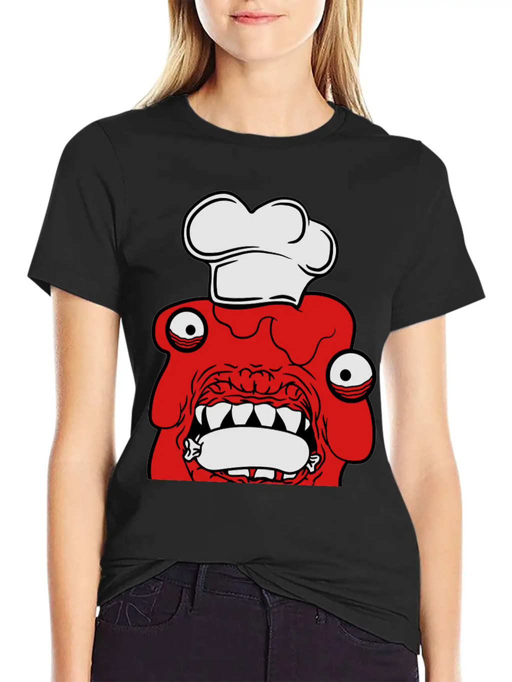 Sausage Cook Eat Chef Apron Hunger Delicious Dange Breathable Soft Cotton T-Shirt – Timeless Casual Look
