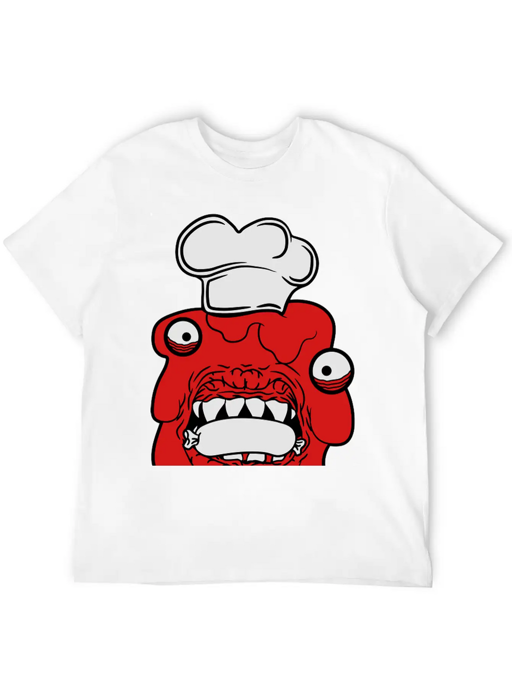 Sausage Cook Eat Chef Apron Hunger Delicious Dange Breathable Soft Cotton T-Shirt – Timeless Casual Look