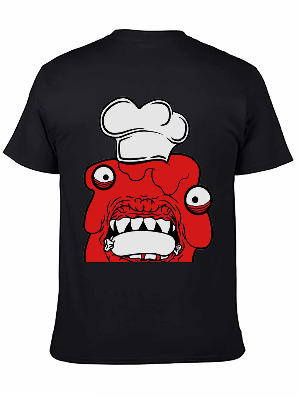 Sausage Cook Eat Chef Apron Hunger Delicious Dange Breathable Soft Cotton T-Shirt – Timeless Casual Look